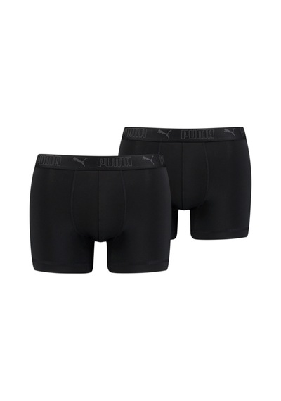 Puma Sport Mikrofiber Boxer Erkek 2Li Paket 935520 01 Siyah