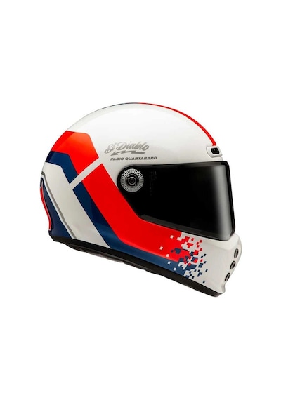 Kask Hjc V10 Kask Fq Retro Mc21 Çok Renkli