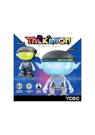 Talkimon Robot Siyah Turuncu