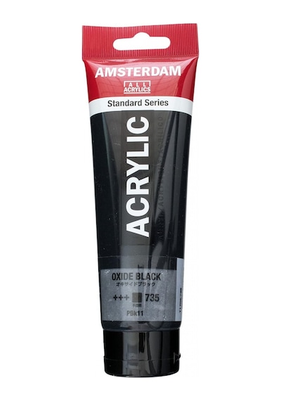 Amsterdam Standart Akrilik Boya 120ml Oxide Black / 735 Diğer
