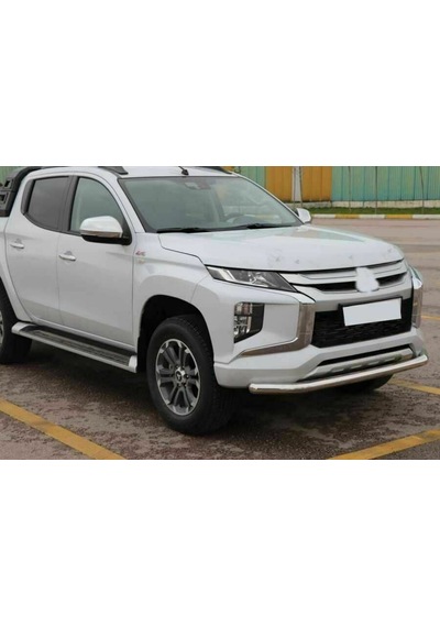 Isuzu Dmax Ön Tampon Koruma Demiri Krom Tekli Bıyık 2006+ Pst19