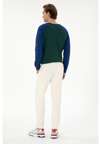 U.s. Polo Assn. Erkek Krem Eşofman Altı 50293432-vr071 Krem