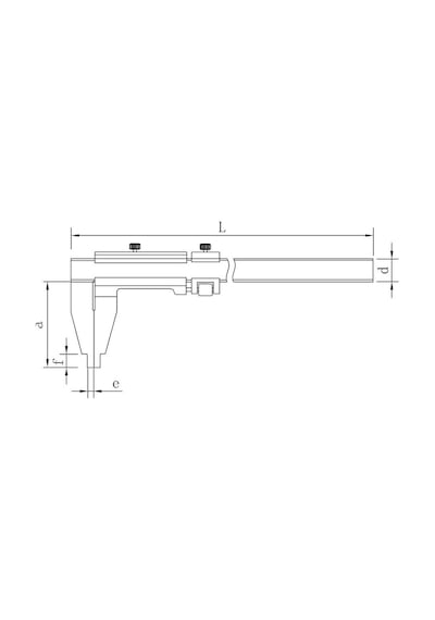 Fett 0-800mm Asimeto Ağır İş Mekanik Kumpas As-311322