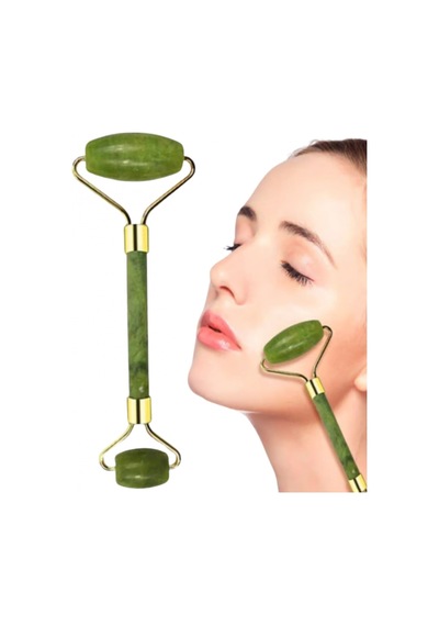 Yeşim Taşı Yüz Bakım Seti Çift Başlıklı Roller Ve Gua Sha