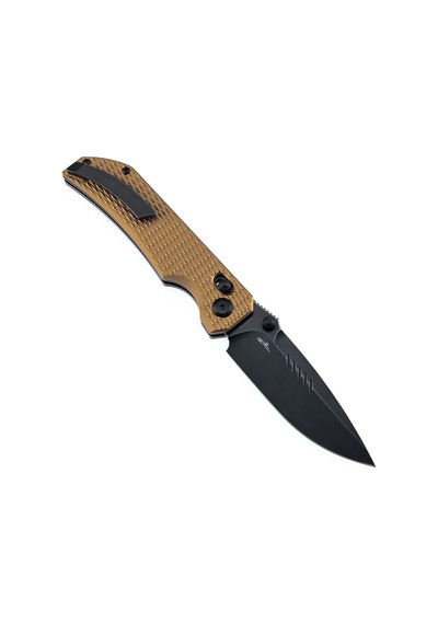Tenable Eaglestrike Çapraz Bar Kilidi Bronz Eloksal Alüminyum Elmas Desenli Sap Blackwash Nitro-v Çelik Kamp Çakı B1095v5 Kum Tenable Eaglestrike Çapraz Bar Kilidi Bronz Eloksal Alüminyum Elmas Desenli Sap Blackwash Nitro-v Çelik Kamp Çakı B1095v5 Kum