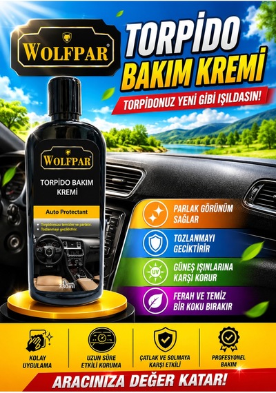 Torpido Bakım Kremi