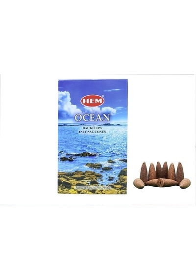 Hem Ocean Geri Akış Konik Tütsü 10 Adet