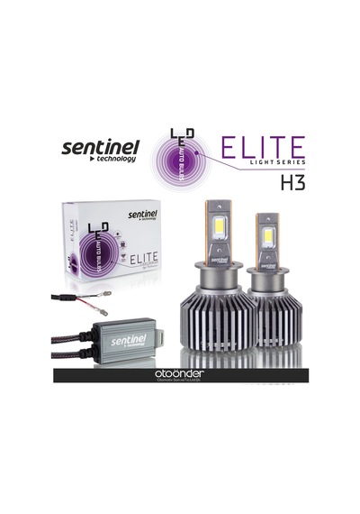 Elite Led Xenon Ampülü 65w 12v 12000 Lumen 6500 Kelvin Beyaz Işık H3