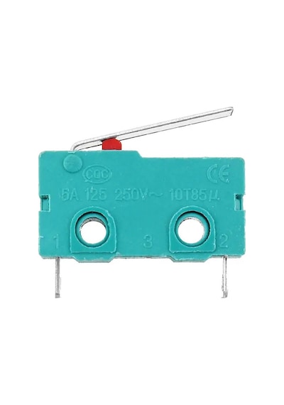 Koodmax 5 Adet Limit Anahtarı Basmalı Düğme Anahtarı Kw4-3z-3 Mikro Limit Sensörü 2pin 5a 250v