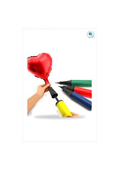 Tek Taraflı Hızlı Balon Şişirme Pompası El Tipi 29 Cm X 5 Top Şiş