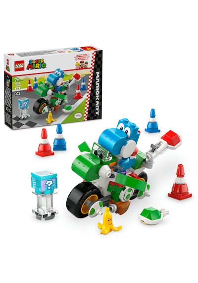 LEGO® Super Mario™: Mario Kart™ – Yoshi Bike 72031 - 7 Yaş ve Üzeri Çocuklar için Koleksiyonluk Yaratıcı Oyuncak Yapım Seti (133 Parça)