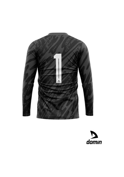 Hnc Sport Uzun Kol Siyah Kamuflaj Desenli Kaleci Forması Futbol Forması Maç Forma Ve Şort Seti