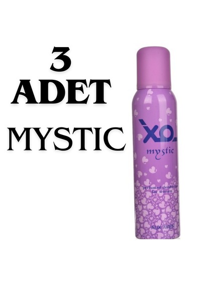 Xo Mystic Kadın Sprey Deodorant 3 x 150 ML