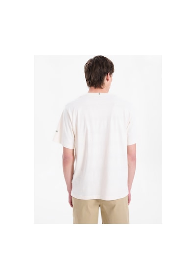 Jack & Jones Jorrıvıera Blank Tee Ss Crew Neck Ekru