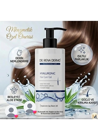 Dermo Hyaluronic Saç Jeli