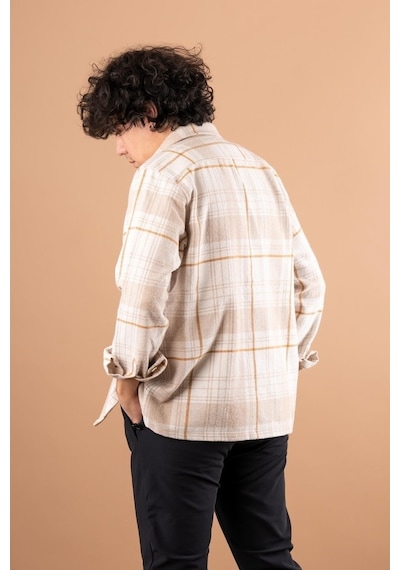 Bican Oversize Erkek Oduncu Gömlek