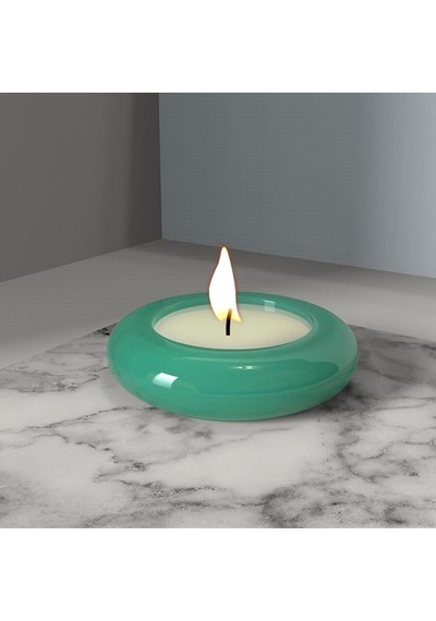 Tahtakale Toptancı Epoksi, Taş Tozu Yuvarlak Tealight Mumluk Silikon Kalıbı
