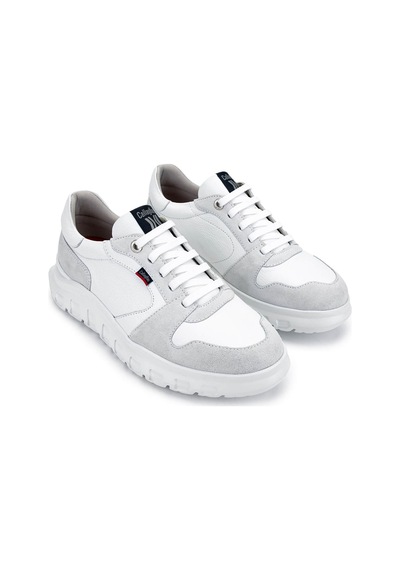 Callaghan Erkek Hakiki Deri Beyaz Sneakers & Spor Ayakkabı 618 55301 Erk Ayk Sk23/24 Blanco Beyaz
