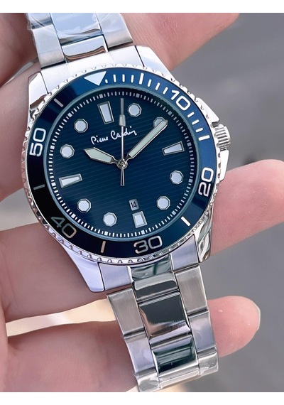 Pierre Cardin Damat Ve Nişan İçin 2 Yıl Garantili 3 Atm Suya Dayanıklı Erkek Kol Saati Ek.800311f05 Lacivert