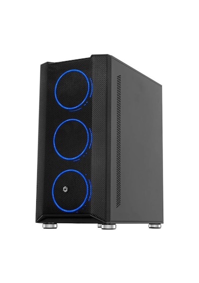 Ontech - Frısby Fc-9405g 650w 80+ 4x120mm Dual Rıng Rgb Fan Usb 3.0 Midi Tower Siyah Kasa