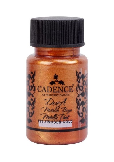 Cadence Dora Metalik Boya 50Ml 128 Zinober Gold