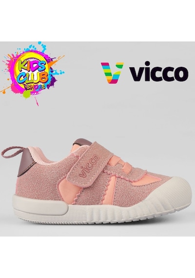 Vicco Nina İlk Adım Bebek Ortopedik Çocuk Spor Ayakkabı Pudra