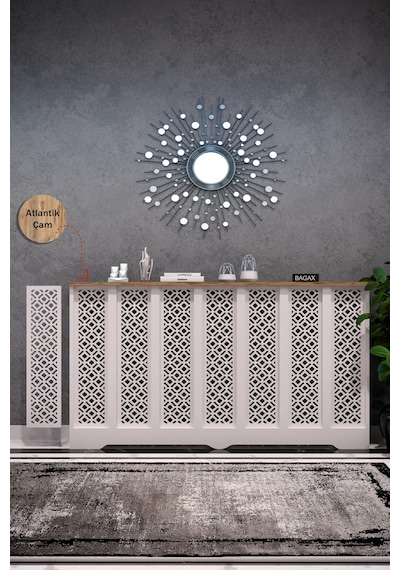 Dekoratif Petek Kaplama Modern Kalorifer Peteği Gizleme Ünitesi 11 Desen 9 Renk İç Ölçü 136 Cm Dış Ölçü 140 Cm Petek 136 Beyaz Üstü Çam D4 Dekoratif Petek Kaplama Modern Kalorifer Peteği Gizleme Ünitesi 11 Desen 9 Renk İç Ölçü 136 Cm Dış Ölçü 140 Cm Petek 136 Beyaz Üstü Çam D4