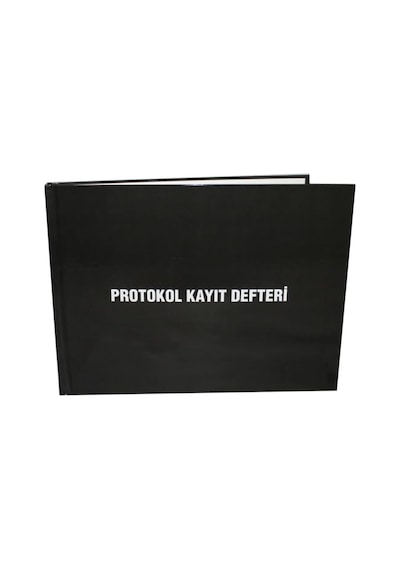 Protokol Kayıt Defteri 400 Yaprak Sert Kapaklı Tek Renk