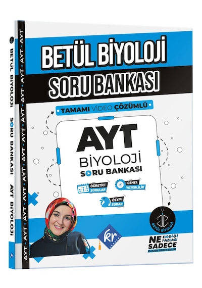 Betül Biyoloji Ayt Biyoloji Soru Bankası Kr Akademi Yayınları