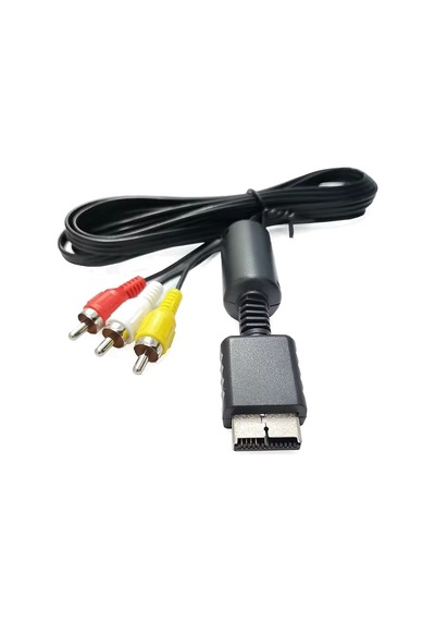 Ps1 Ps2 Ps3 Av Görüntü Kablosu Playstation Rca Ses Video Tv Bağlantı Kablosu