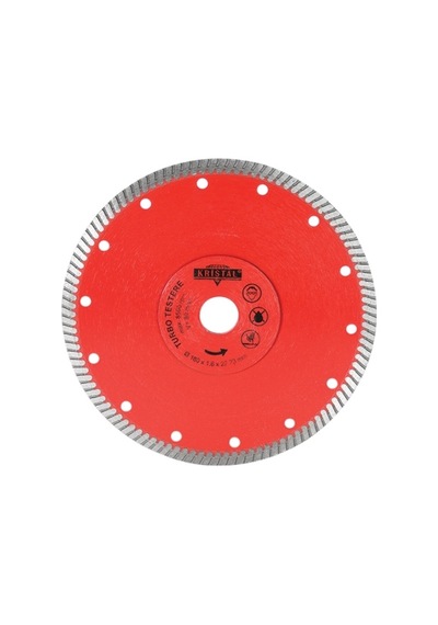Kristal Turbo Kanallı Elmas Testere 180 MM N11.935
