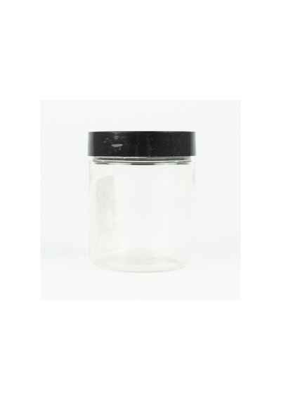 Hobbytime 773 Şeffaf Pet Kavanoz, 100 Ml. Contalı Kapaklı
