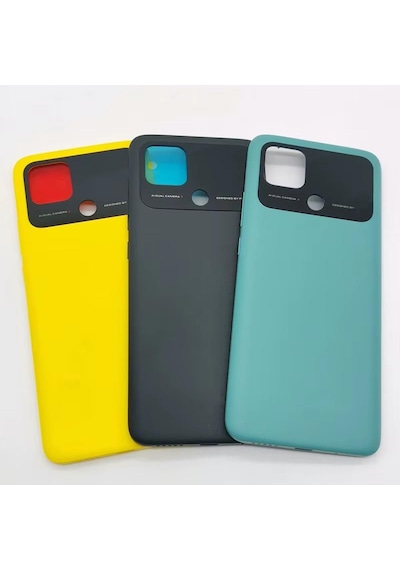 Xiaomi Poco C40 İle Uyumlu Arka Pil Kapak Yeşil