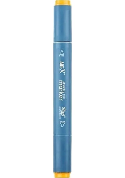 Rich Klm-17949 Art-x Sketch Marker Kalem Duo 151 Light Orange Standart