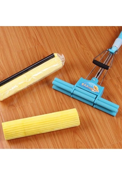 2pcs Hanehalkı Sünger Paspas Kafası Yatmak Değiştirme Ev Kat Temizleme Aracı