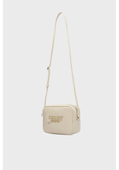 Tommy Jeans Logolu Çıkarılabilir Askılı Çanta Kadın Çanta Aw0aw18451 Acx Bej