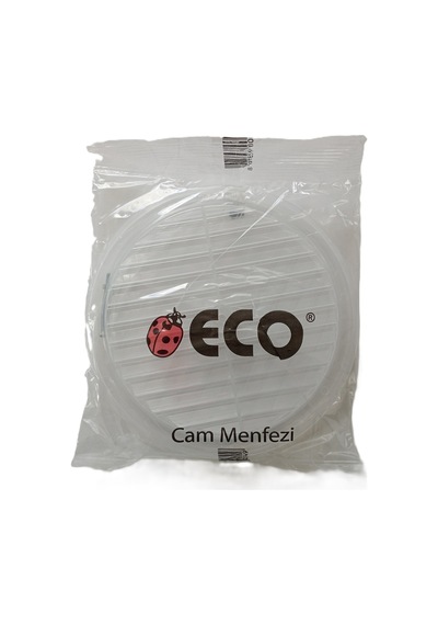 Cam Menfez Doğalgaz Havalandırma Menfezi Şeffaf Çap 18 Cm