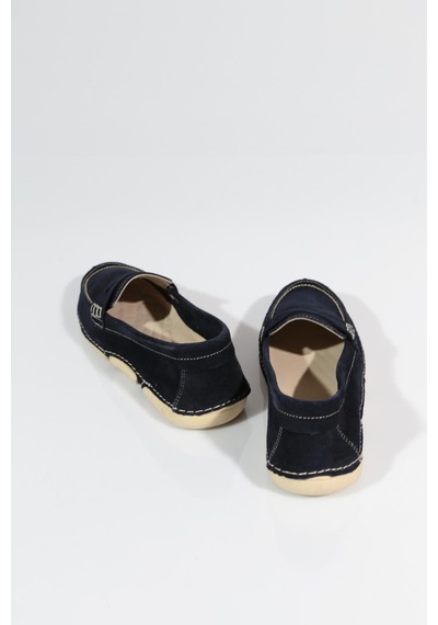 Dgn 001 Kadin Casual Ayakkabi Lacivert Süet