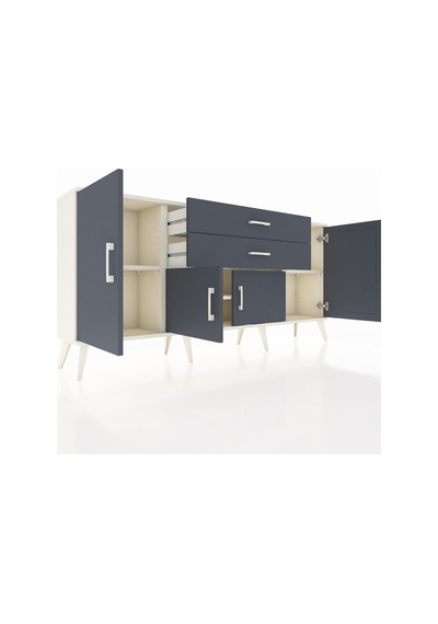 Arges Konsol 3 Raflı 2 Çekmeceli 4 Kapaklı 176x30x83 Aytaşı-antrasit/antrasit Antrasit/antrasit Arges Konsol 3 Raflı 2 Çekmeceli 4 Kapaklı 176x30x83 Aytaşı-antrasit/antrasit Antrasit/antrasit