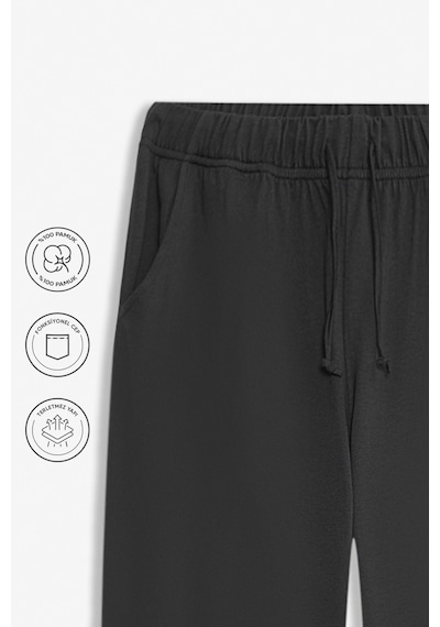 Elemge %100 Pamuk Süprem Erkek Pijama Altı Antrasit Cepli Rahat Kalıp Relax Fit Lastikli Ipli Terletmez Elemge %100 Pamuk Süprem Erkek Pijama Altı Antrasit Cepli Rahat Kalıp Relax Fit Lastikli Ipli Terletmez