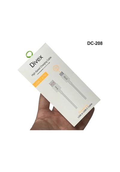 Divex Type-c Usb-c 67w Hızlı Şarj Kablosu Dc-208