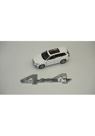4X4 Arazi Suv Pickup Bagaj Krom Metal 3M 3D Yazı Logo Amblem (550753579)
