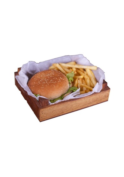 Kapp Hamburger Sunum Kasası - Ireko 14X17 CM