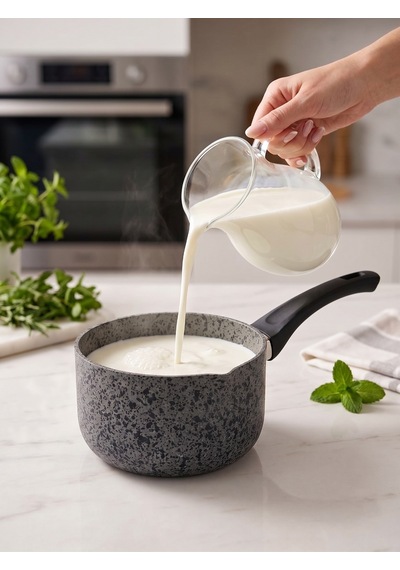 Silver Stone Ultra Güçlü Granit Sütlük Sosluk Gri - Siyah