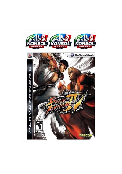 Street Fighter 4 - Playstation 3 Oyunu Açılmış
