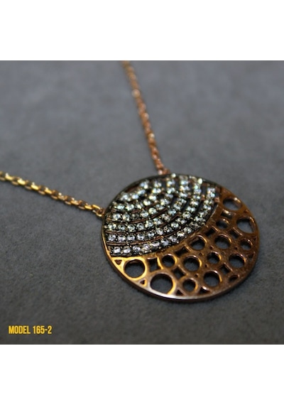Osmanlı Motif Küçük Yuvarlak Kolye