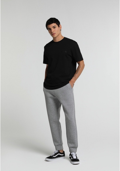 Colin's Colins Regular Fit Yuvarlak Yaka Düz Erkek Siyah Kısa Kol Tişört Cl1082287 Q1.v2 Blk