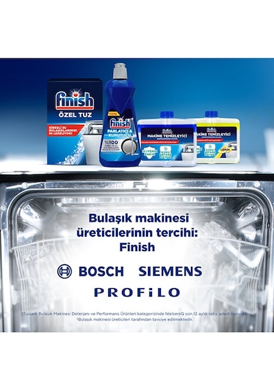 Finish Bulaşık Makinesi Parlatıcı & Kurutucu Sıvı 800 Ml X 2