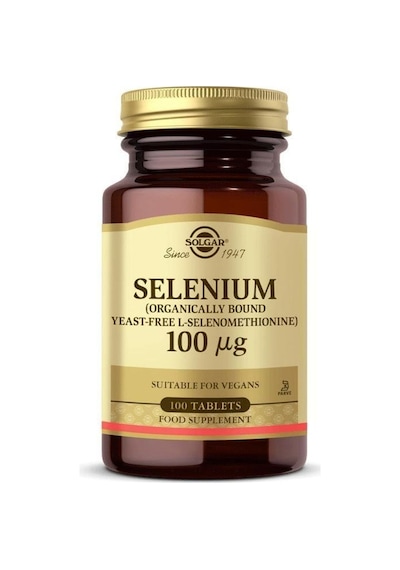 Solgar Selenium 100mcg 100 Tablet Kapsül