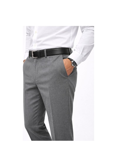 Classics Men Caserta Regular Fit Likralı Erkek Kumaş Pantolon - 7558 gri Classics Men Caserta Regular Fit Likralı Erkek Kumaş Pantolon - 7558 gri